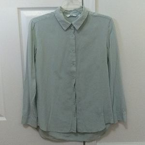 Mint Green Button Down (S)